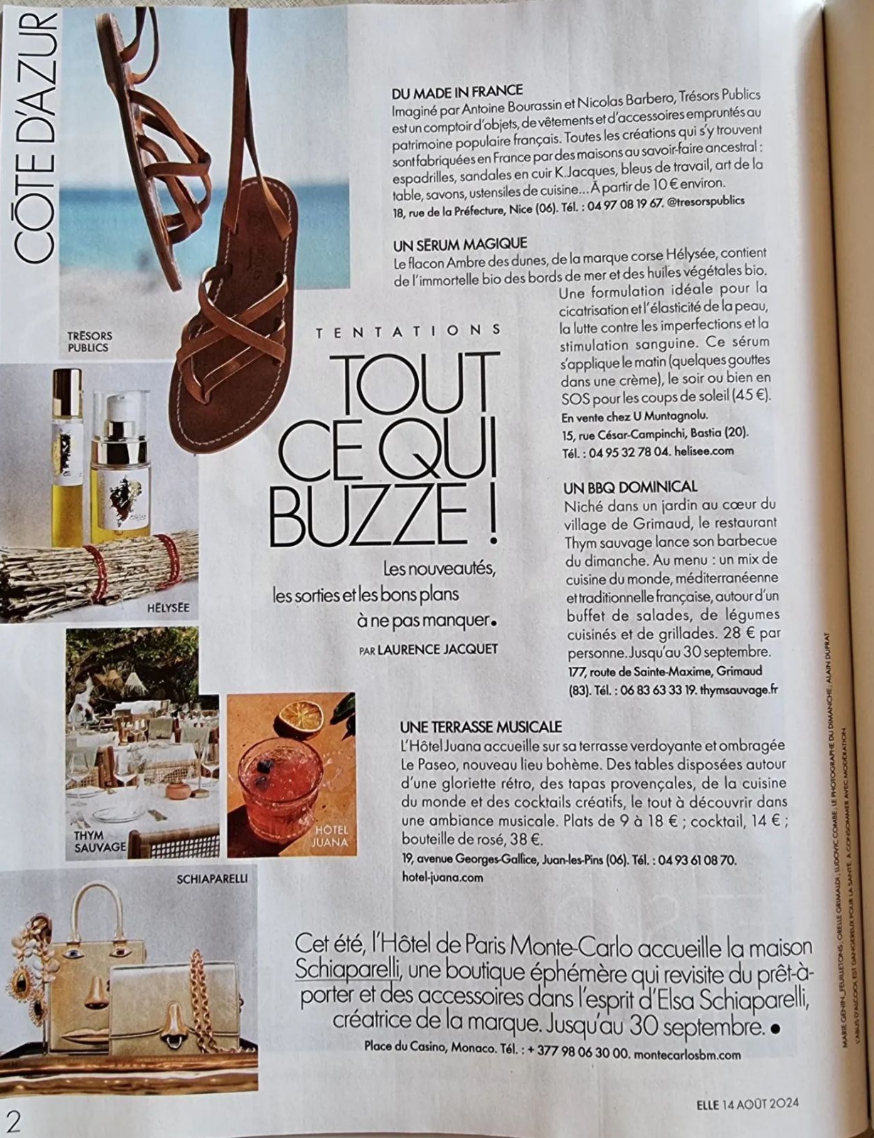elle supplement cote d azur octobre 2024 1