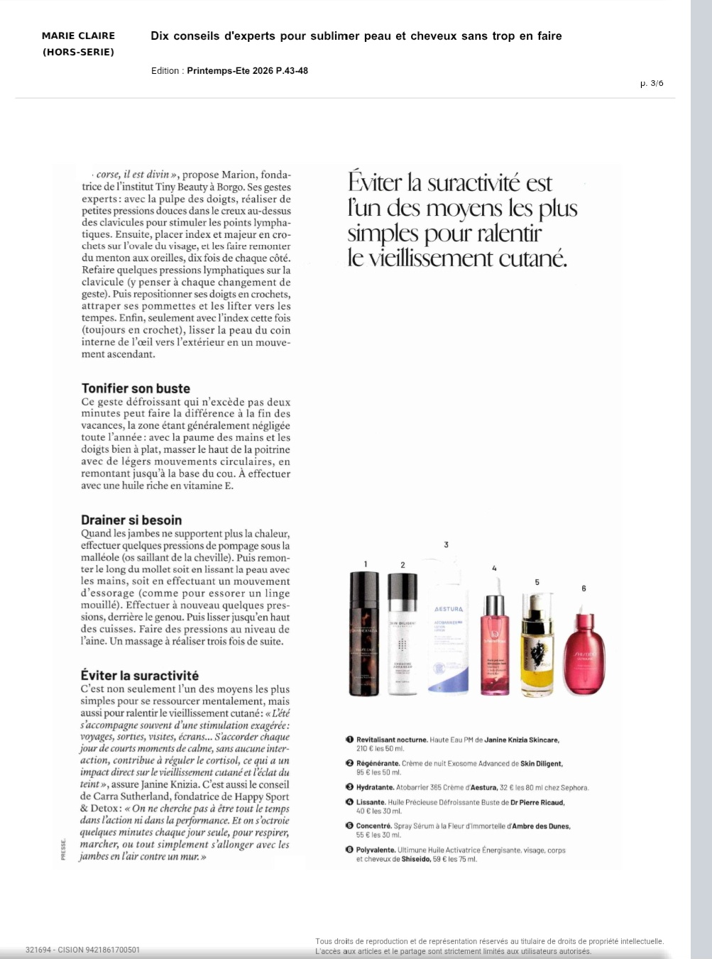 marie claire supplement printemps ete 2026 page 2