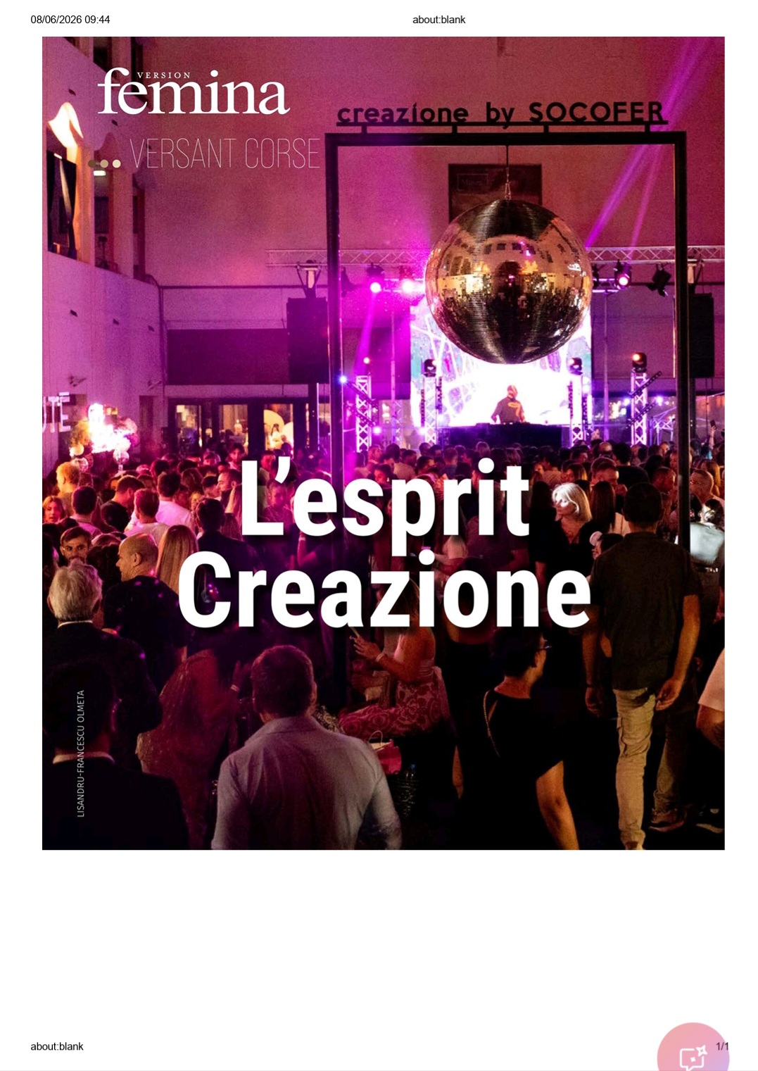 version femina creazione juin 2026 couv