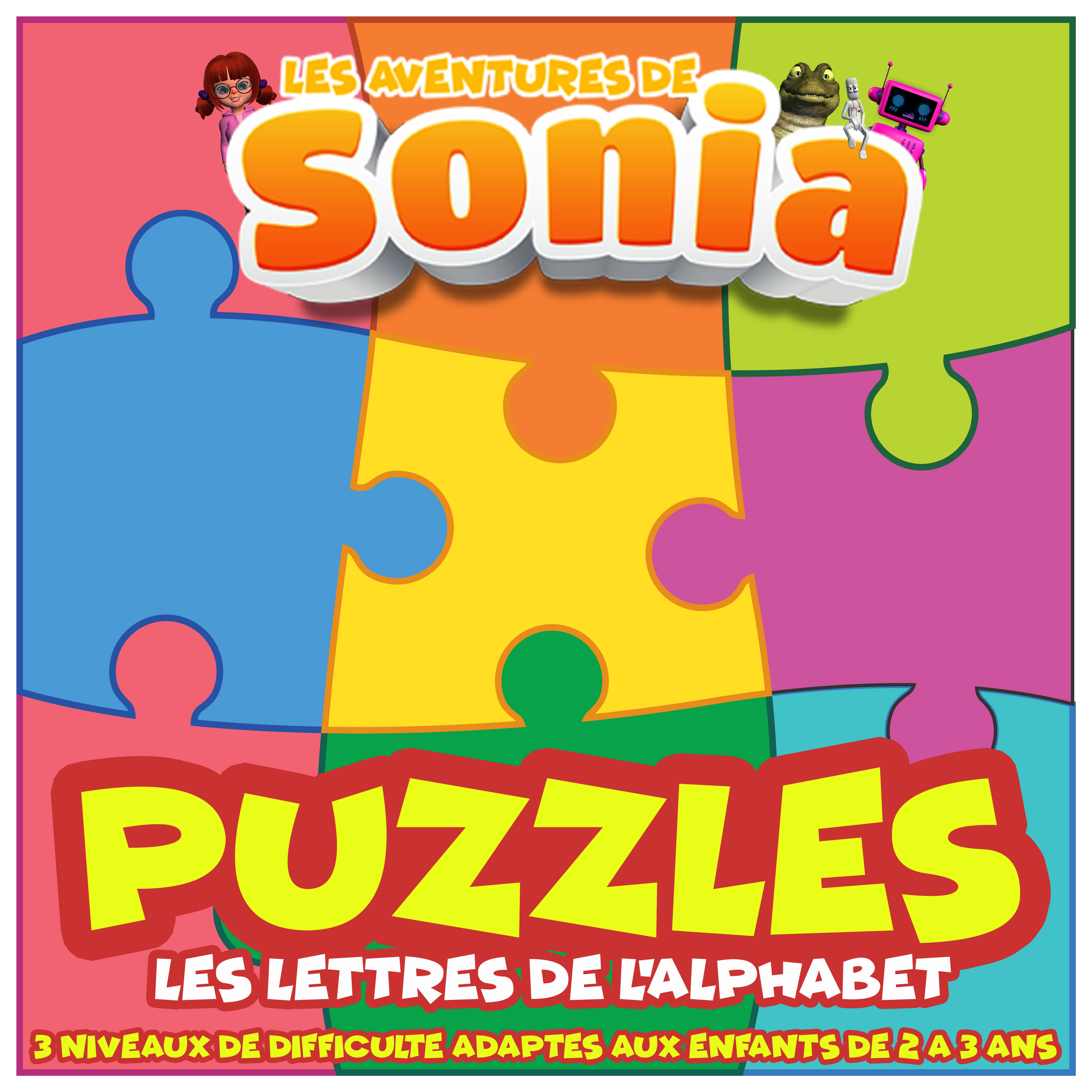 Puzzles les lettres de l'alphabet