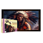 PACK + PHOTO PUZZLE AMERINDIEN 1000X1000