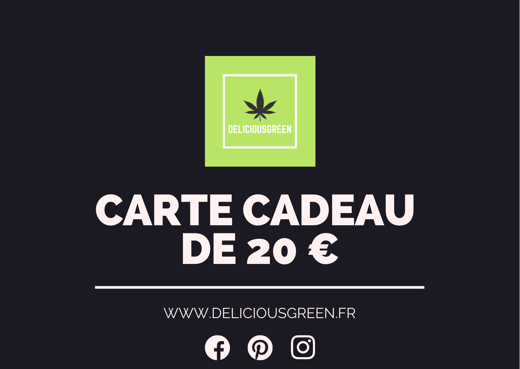 Carte cadeau CBD
