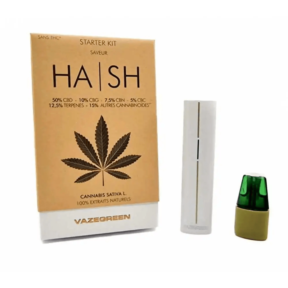 Vap Pen goût Hash VAZEGREEN