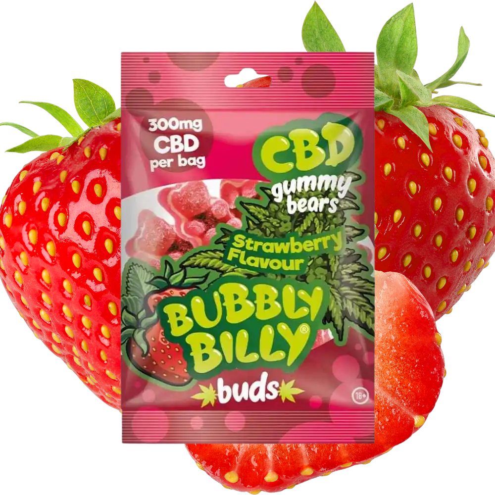 Bonbons-au-CBD-300-mg-Bubbly-Billy-Buds-Fraise