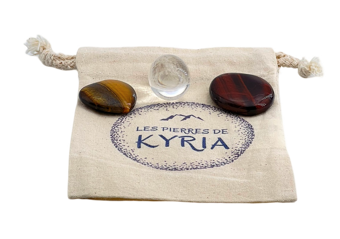 POCHON OEIL DE TIGRE OEIL DE TAUREAU OEUF CRISTAL DE ROCHE LES PIERRES DE KYRIA (4)