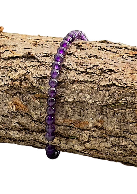 BRACELET AMETHYSTE 4MM LES PIERRES DE KYRIA (3)