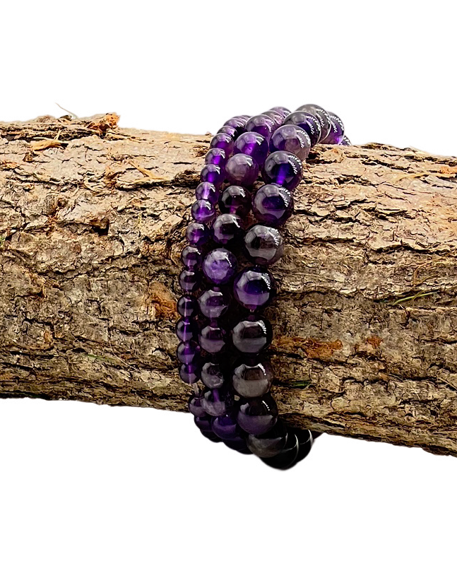 BRACELET AMETHYSTE 4MM LES PIERRES DE KYRIA (1)