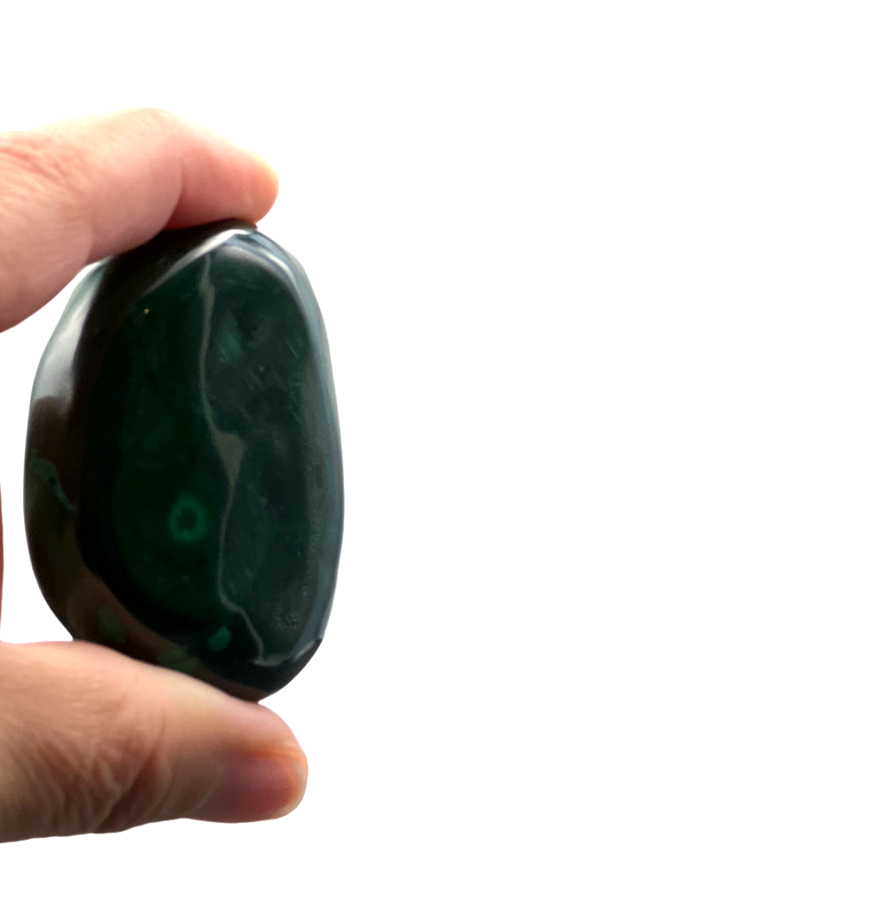 GALET MALACHITE 83G LES PIERRES DE KYRIA (2)