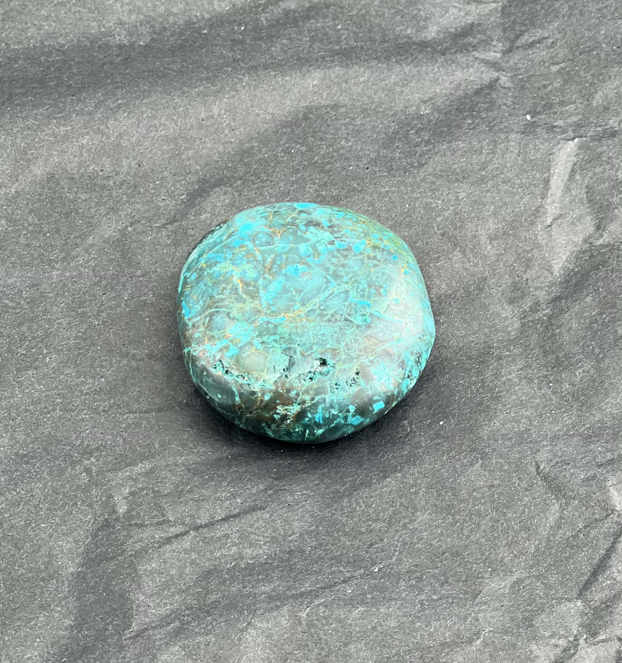GALET CHRYSOCOLLE EXTRA 51G LES PIERRES DE KYRIA (2)