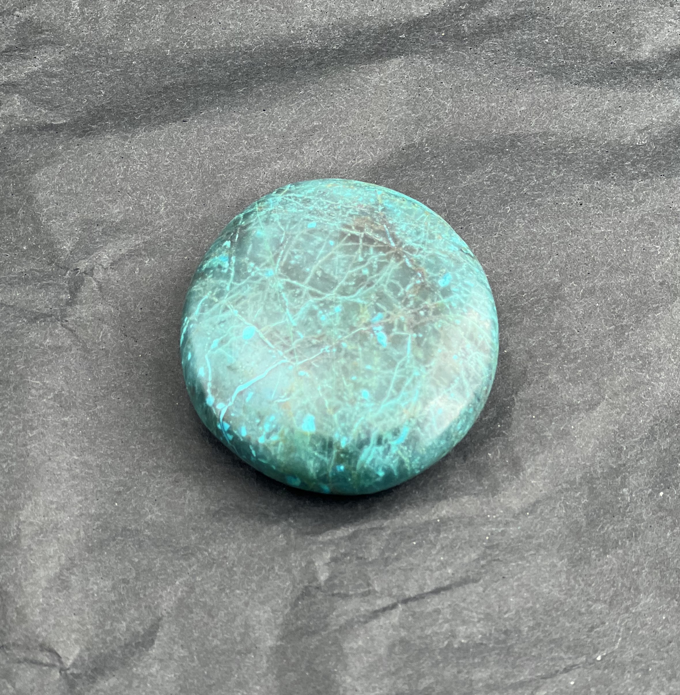 GALET CHRYSOCOLLE EXTRA 77G LES PIERRES DE KYRIA (1)