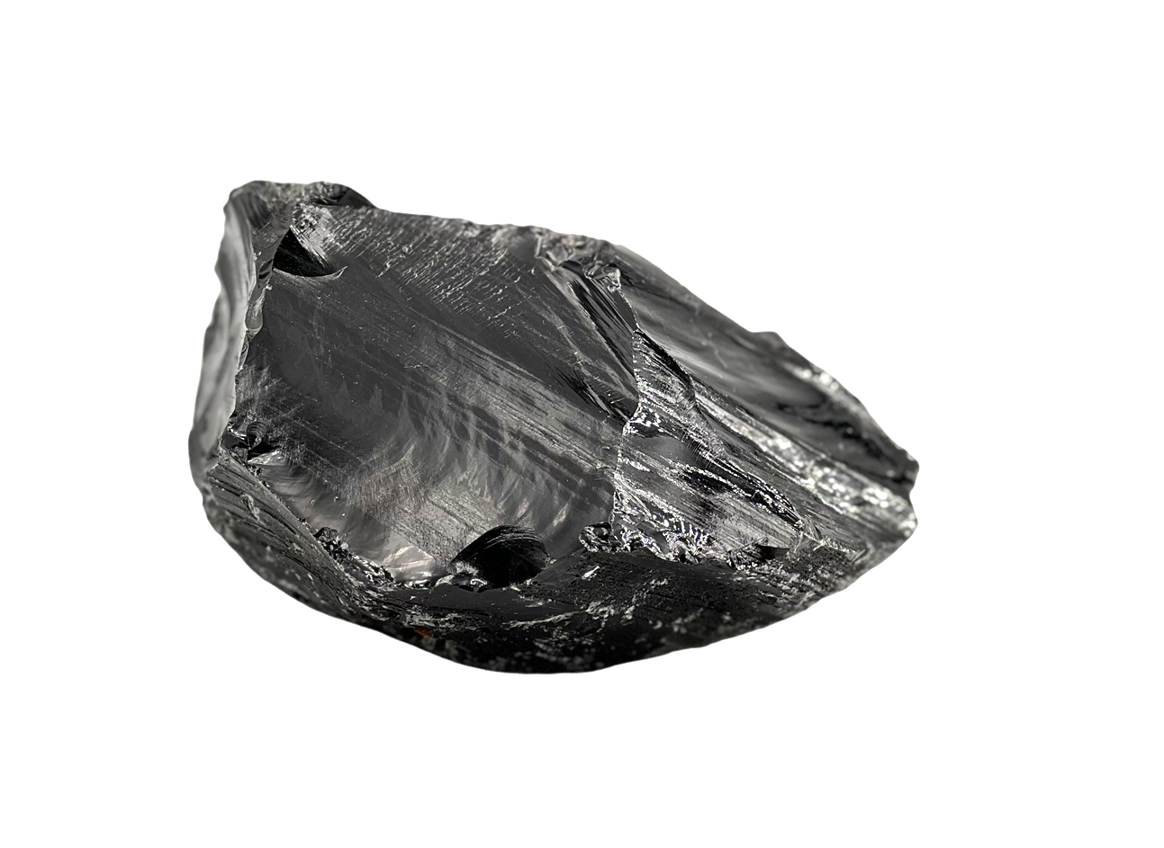 BLOC OBSIDIENNE NOIRE BRUTE 1248G LES PIERRES DE KYRIA (3)