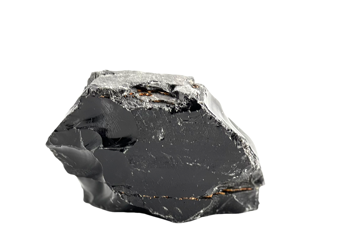 Pierre obsidienne noire. 1 Kg - Qualité Extra