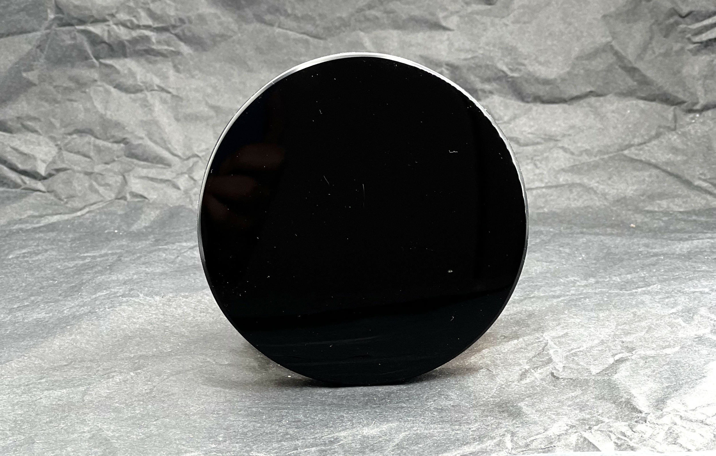 MIROIR OBSIDIENNE NOIRE QUALITE EXTRA LES PIERRES DE KYRIA (2)