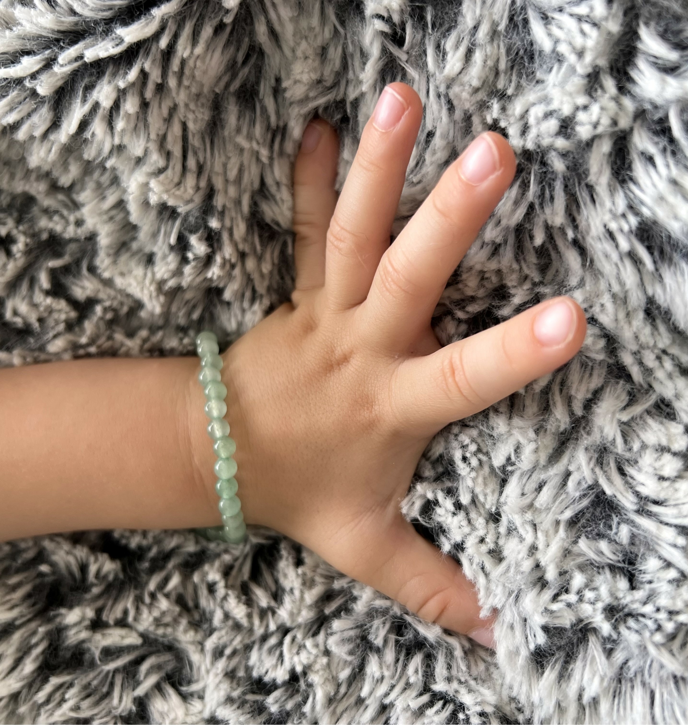BRACELET ENFANT AVENTURINE VERTE 4MM LES PIERRES DE KYRIA (4)
