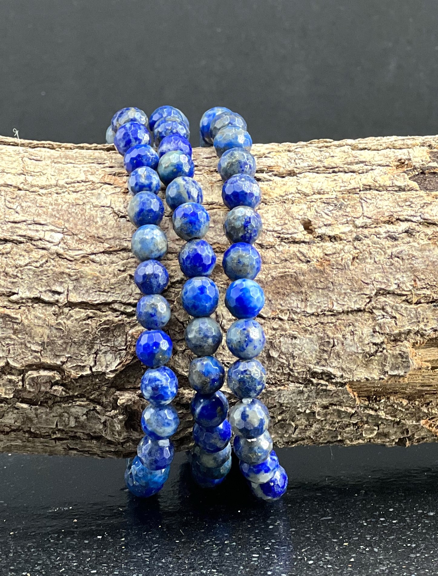 BRACELET LAPIS LAZULI FACETTE 6MM LES PIERRES DE KYRIA (3)