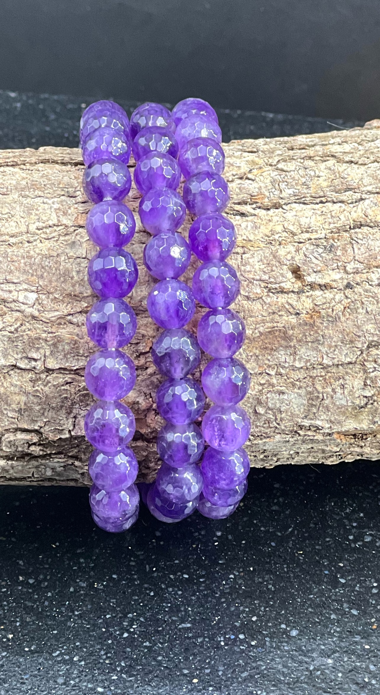 BRACELET AMETHYSTE FACETTE 8MM LES PIERRES DE KYRIA (3)