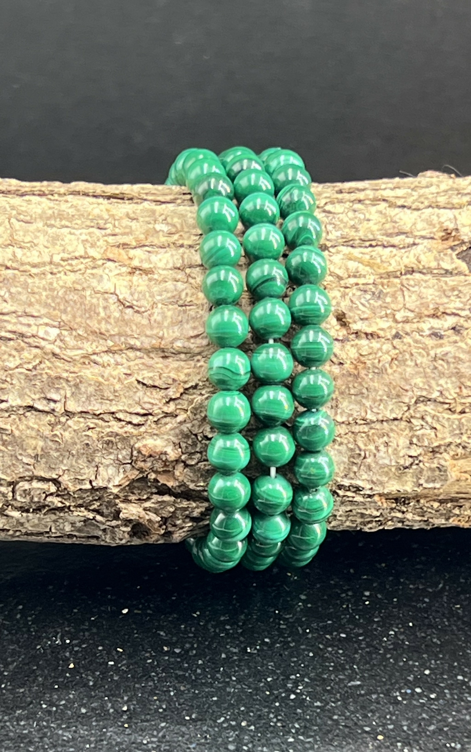 BRACELET MALACHITE 6MM LES PIERRES DE KYRIA (1)