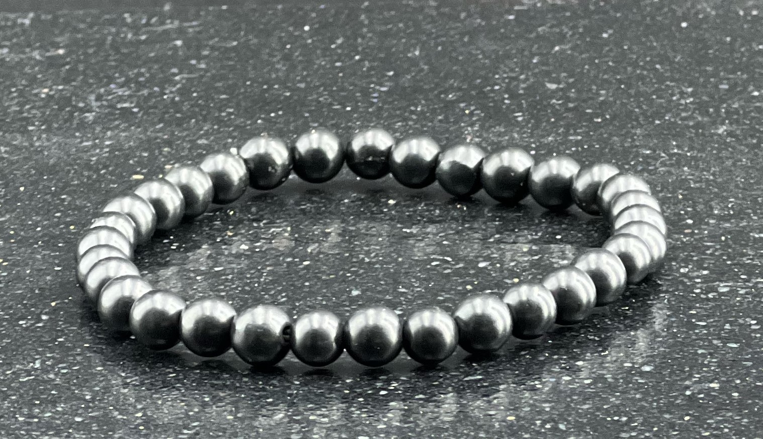 BRACELET SHUNGITE 6MM LES PIERRES DE KYRIA (1)
