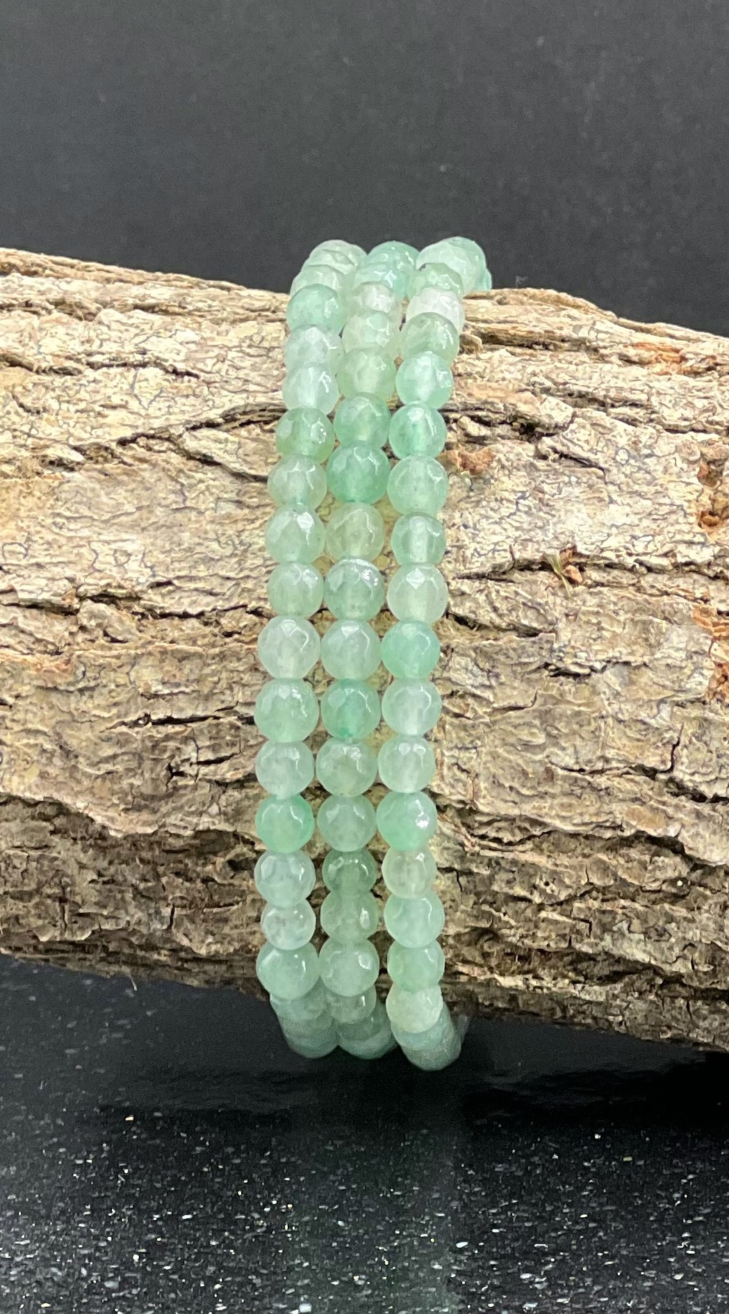 BRACELET AVENTURINE FACETTE 4MM LES PIERRES DE KYRIA (3)