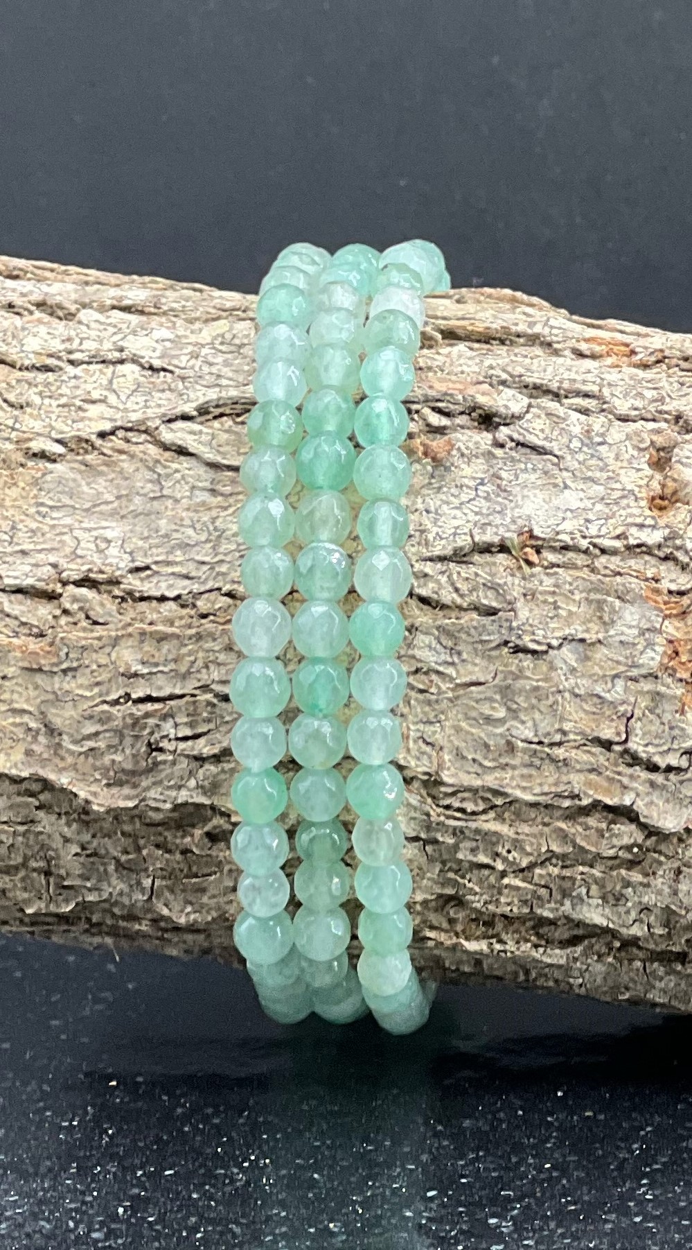 BRACELET AVENTURINE FACETTE 4MM LES PIERRES DE KYRIA (4)