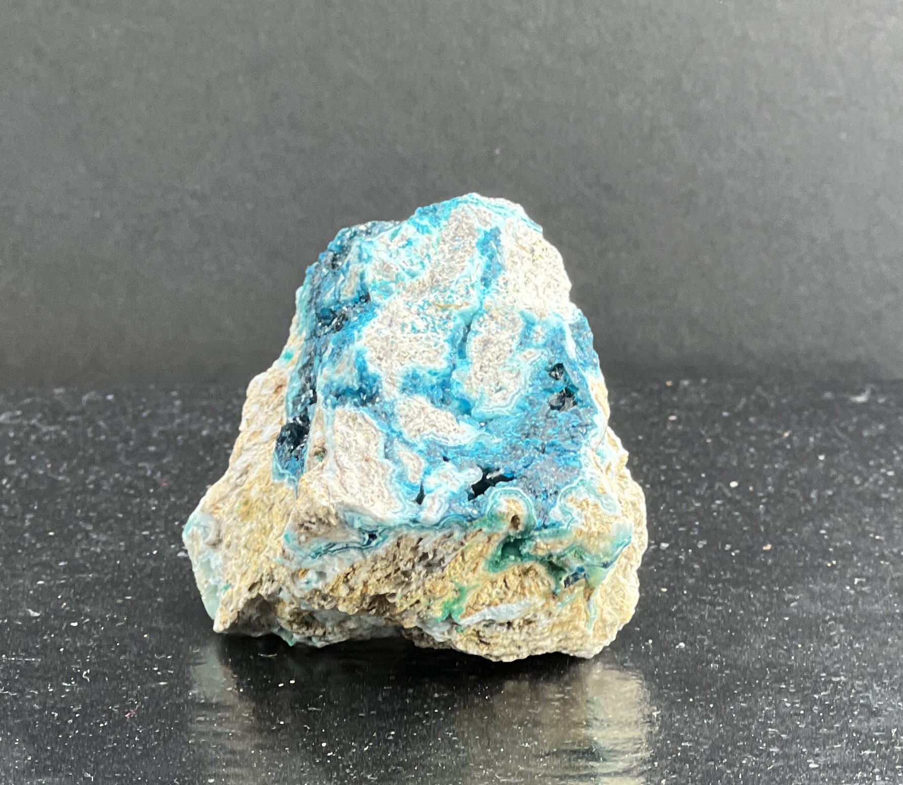 VESZELYITE HEMIMORPHITE BLEUE COLLECTION LES PIERRES DE KYRIA (2)