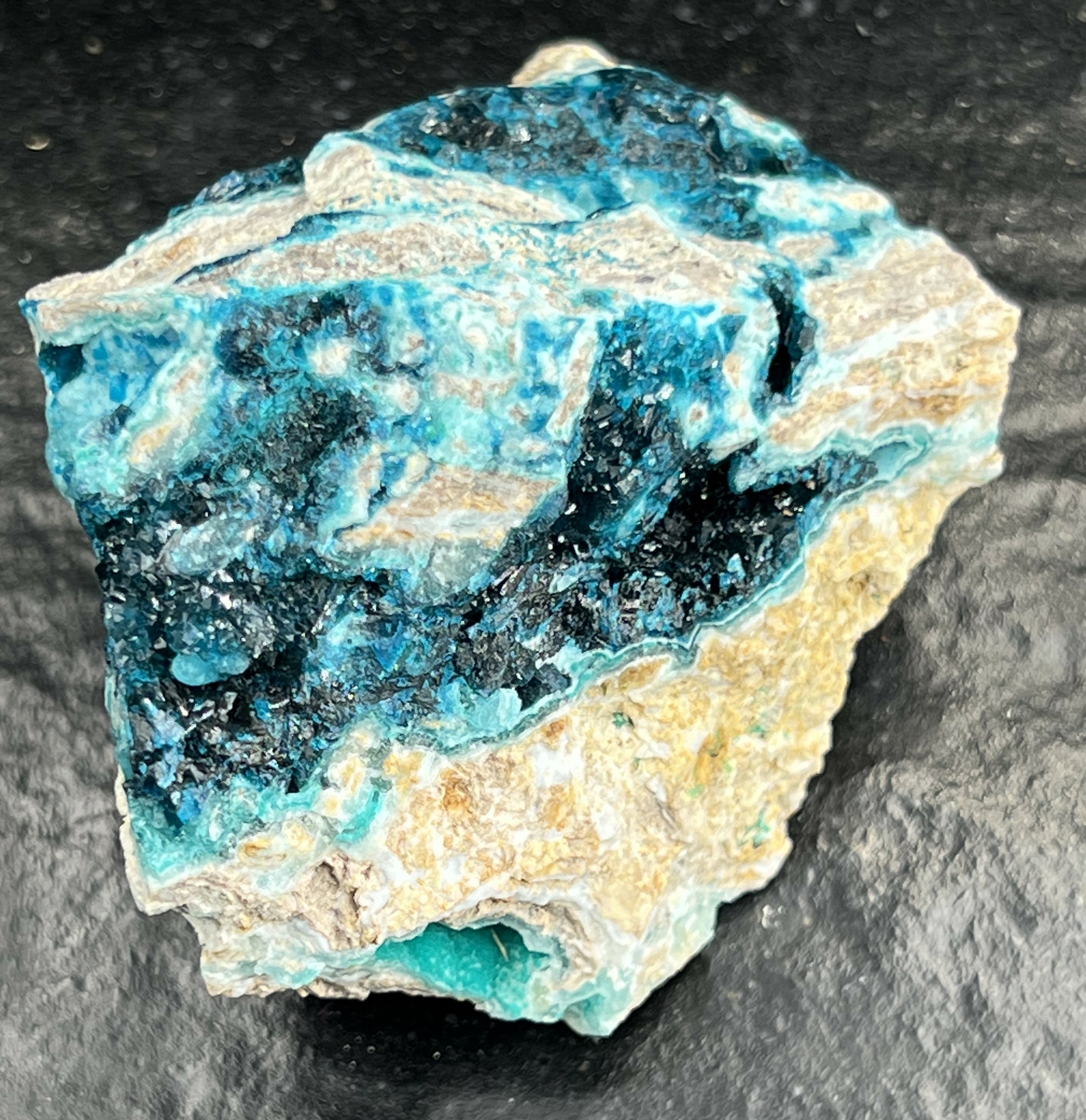 VESZELYITE HEMIMORPHITE BLEUE COLLECTION LES PIERRES DE KYRIA (10)