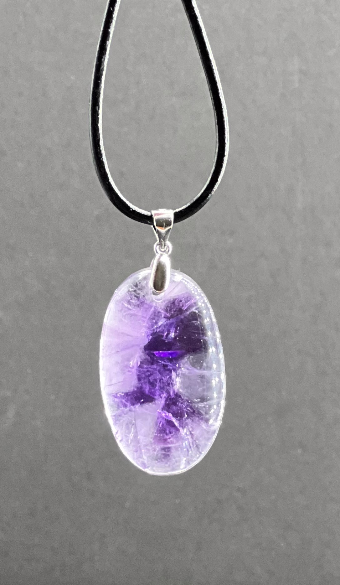 PENDENTIF AMETHYSTE ETOILEE LES PIERRES DE KYRIA (2)