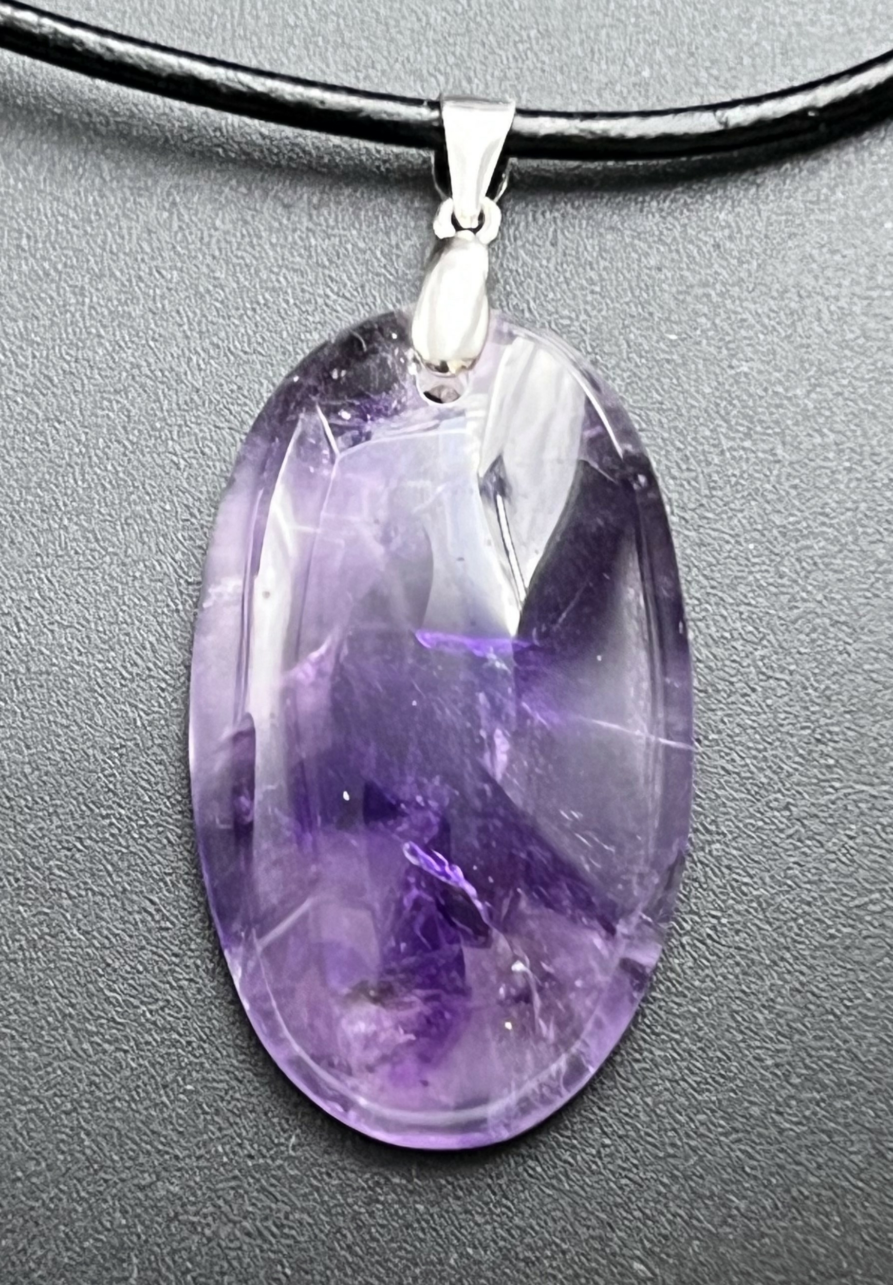PENDENTIF AMETHYSTE ETOILEE LES PIERRES DE KYRIA (3)
