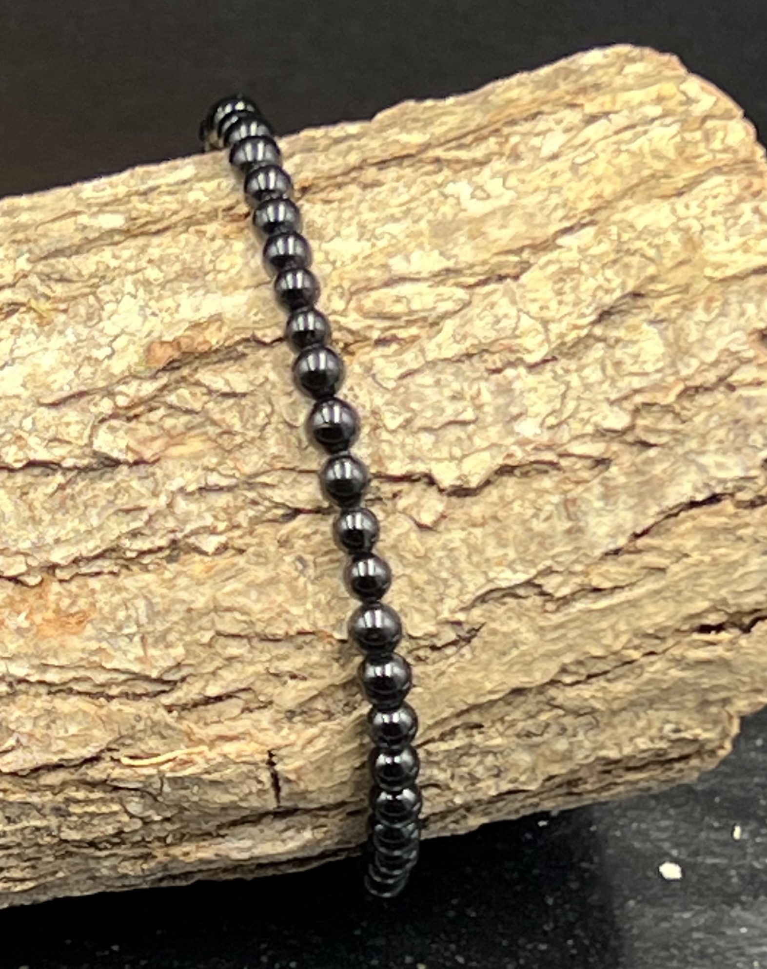 BRACELET TOURMALINE NOIRE 4MM LES PIERRES DE KYRIA (2)