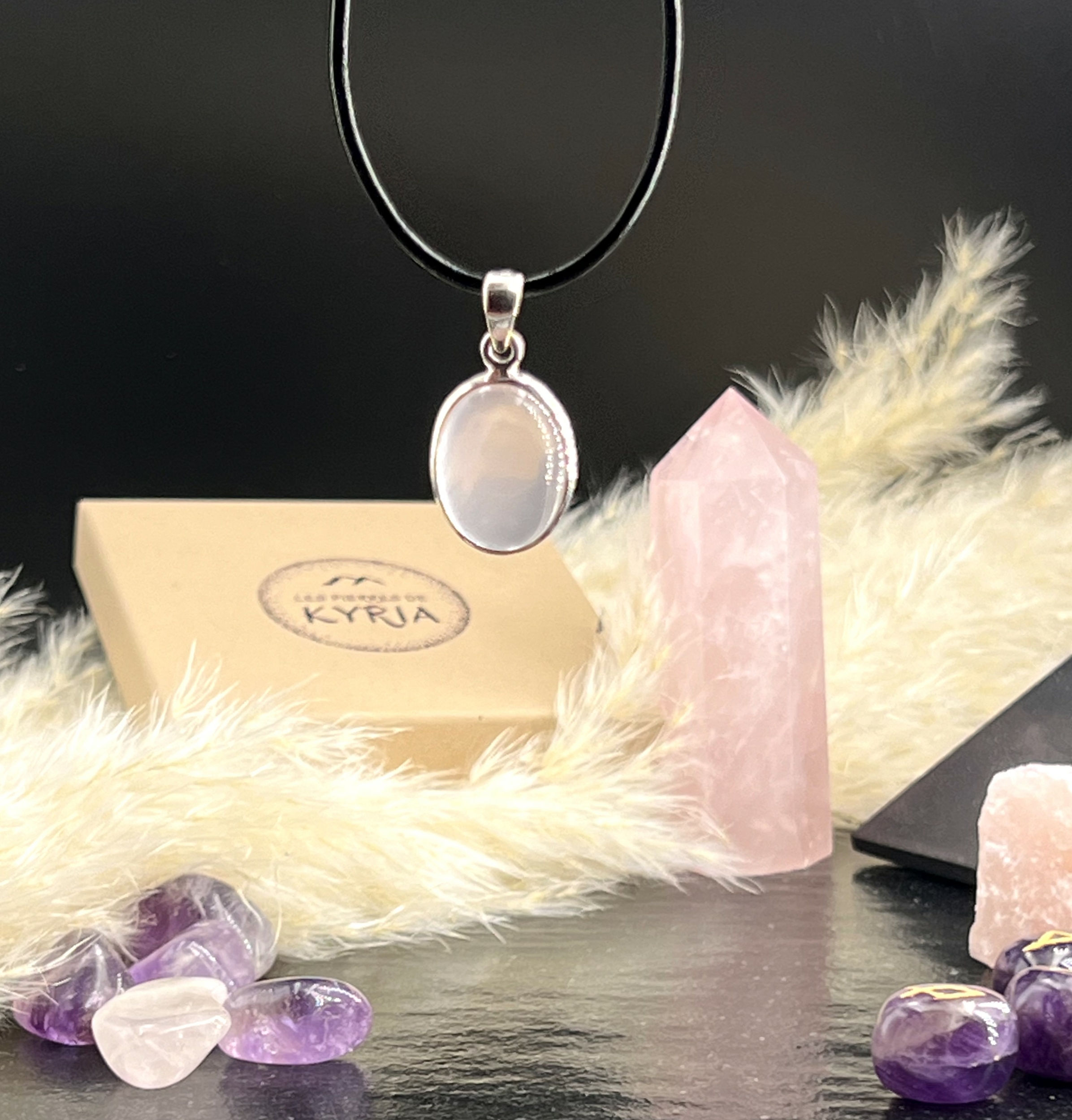PENDENTIF QUARTZ ROSE LES PIERRES DE KYRIA (5)