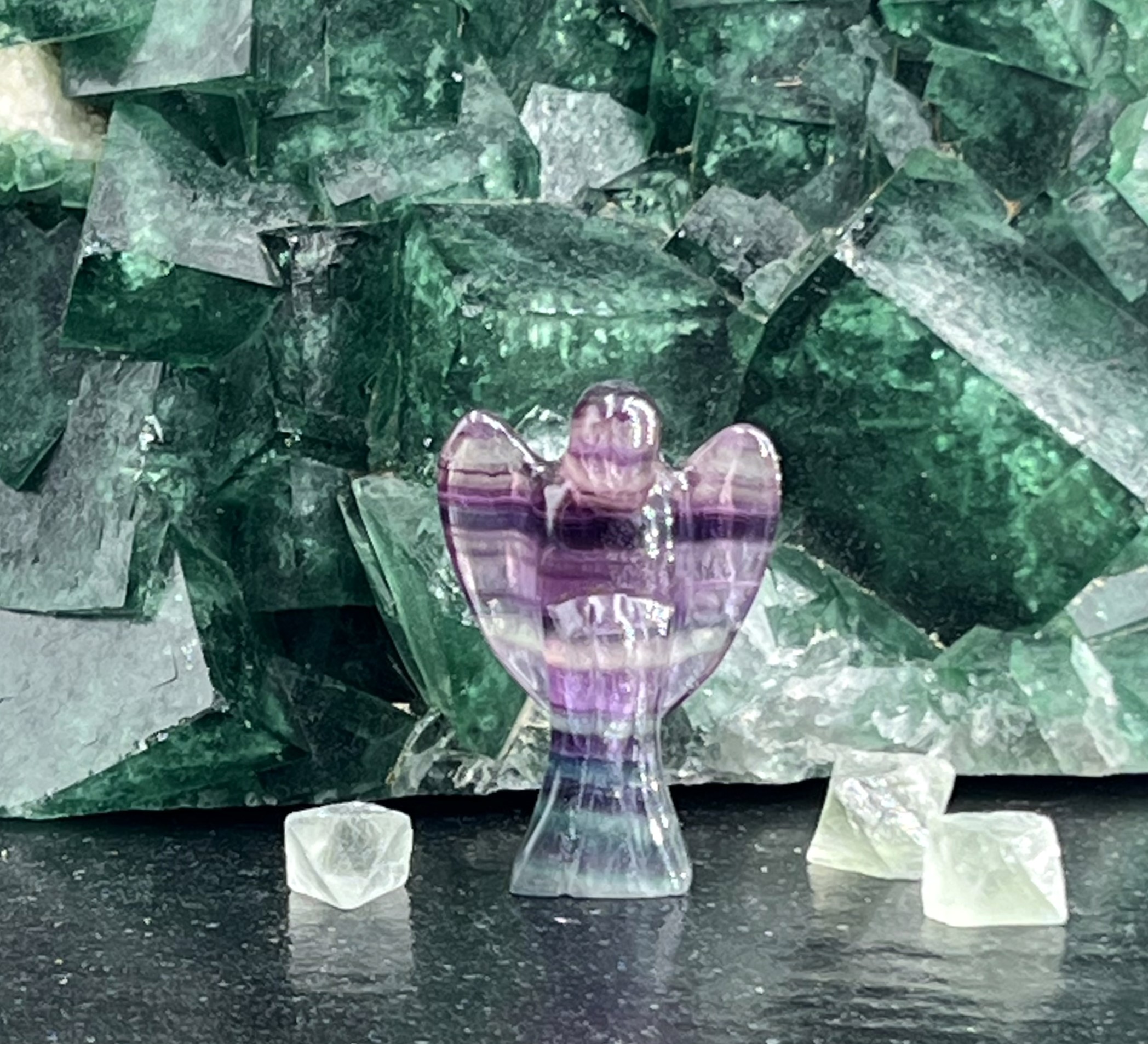 ANGE FLUORITE FLUORINE LES PIERRES DE KYRIA (1)