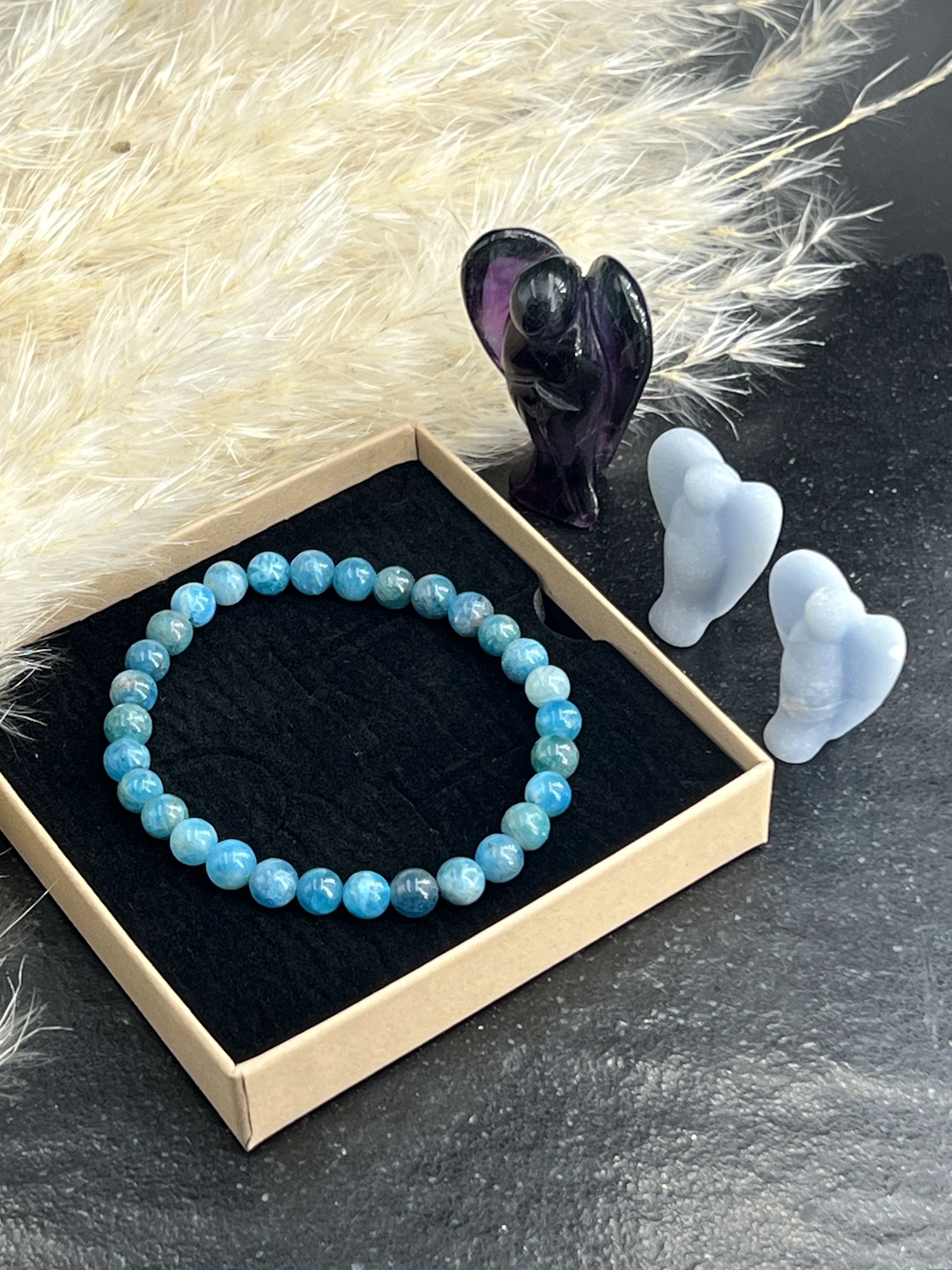 BRACELET APATITE 6MM LES PIERRES DE KYRIA (2)