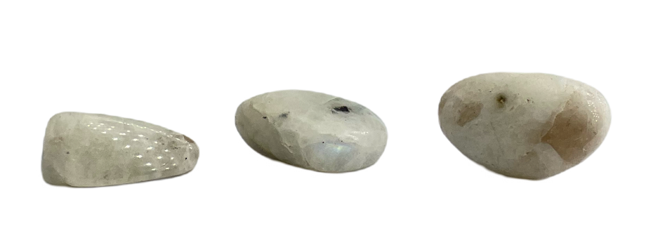 Pierre de lune Inde (pierre roulée) qualité Extra
