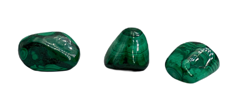 Pierre Roulée Malachite Qualité Extra - Pierre Malachite de