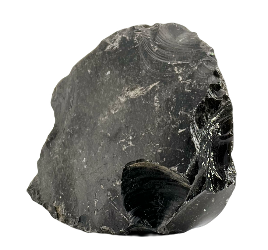 BLOC BRUT OBSIDIENNE NOIRE LES PIERRES DE KYRIA (5)