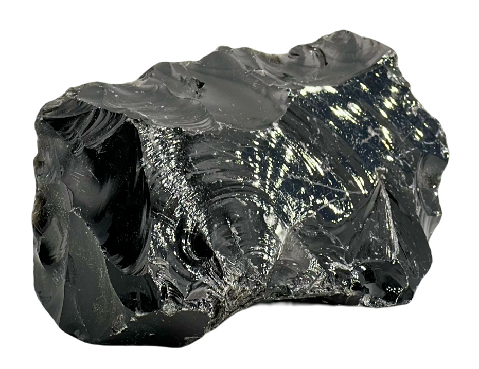 Obsidienne Oeil Céleste Arc en ciel Forme libre Qualité Extra 137g environ  - Blocs minéraux Brut/Obsidienne Oeil Céleste - les-pierres-de-kyria