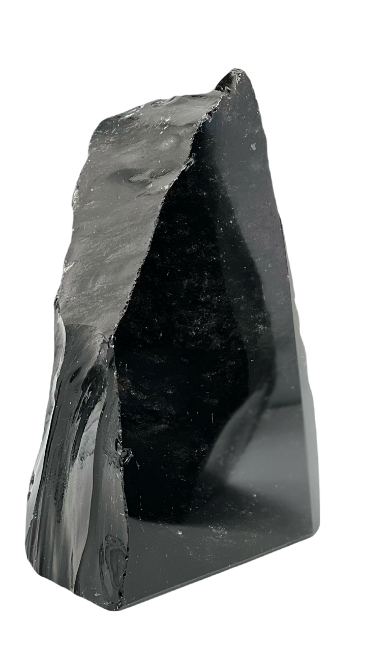 OBSIDIENNE UNE FACE POLIE LES PIERRES DE KYRIA (1110G)