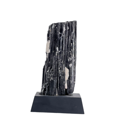 TOURMALINE NOIRE BRUTE SUR SOCLE QUALITE SUPER EXTRA 1.2KG LES PIERRES DE KYRIA (8)