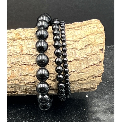 BRACELET TOURMALINE NOIRE 4MM LES PIERRES DE KYRIA (1)