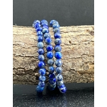 BRACELET LAPIS LAZULI FACETTE 6MM LES PIERRES DE KYRIA (3)
