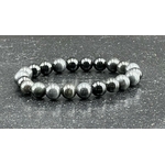 BRACELET OBSIDIENNE OEIL CELESTE 8MM LES PIERRES DE KYRIA (1)