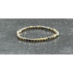 BRACELET OBSIDIENNE DOREE FACETTE 4MM LES PIERRES DE KYRIA (5)