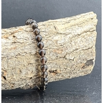 BRACELET QUARTZ FUME 6MM LES PIERRES DE KYRIA (1)