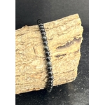 BRACELET OBSIDIENNE OEIL CELESTE 4MM LES PIERRES DE KYRIA