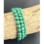BRACELET MALACHITE NATURELLE 4MM LES PIERRES DE KYRIA (1)