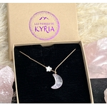 COLLIER CROISSANT DE LUNE QUARTZ ROSE LES PIERRES DE KYRIA (5)