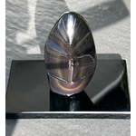 STATUE VIERGE MARIE OBSIDIENNE OEIL CELESTE ARC EN CIEL LES PIERRES DE KYRIA (2)