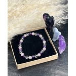 BRACELET ANTI STRESS AMETHYSTE QUARTZ ROSE CRISTAL DE ROCHE (1)