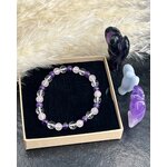 BRACELET ANTI STRESS AMETHYSTE QUARTZ ROSE CRISTAL DE ROCHE (2)