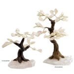 BONSAI QUARTZ ROSE LES PIERRES DE KYRIA 11cm et 19cm